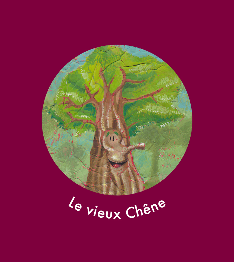 Le vieux chêne - Berthe-Poule